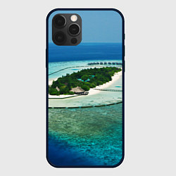 Чехол для iPhone 12 Pro Tourism, цвет: 3D-черный