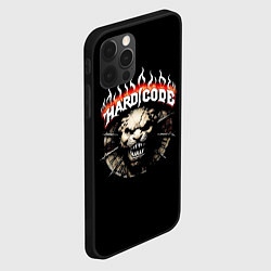 Чехол для iPhone 12 Pro Hardcore рычащий зверь, цвет: 3D-черный — фото 2