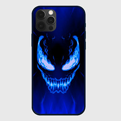 Чехол для iPhone 12 Pro Огненный Веном, цвет: 3D-черный