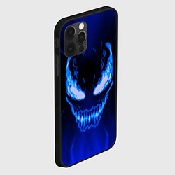 Чехол для iPhone 12 Pro Огненный Веном, цвет: 3D-черный — фото 2