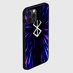 Чехол для iPhone 12 Pro Berserk neon energy, цвет: 3D-черный — фото 2