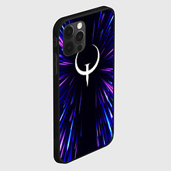 Чехол для iPhone 12 Pro Quake neon energy, цвет: 3D-черный — фото 2