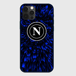 Чехол для iPhone 12 Pro Napoli blue energy, цвет: 3D-черный