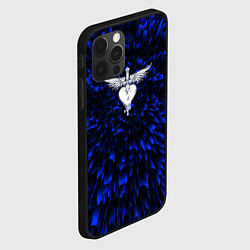 Чехол для iPhone 12 Pro Bon Jovi blue energy, цвет: 3D-черный — фото 2