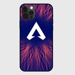 Чехол для iPhone 12 Pro Apex Legends red energy, цвет: 3D-черный