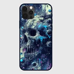 Чехол для iPhone 12 Pro Vanguard compozition with skull - ai art fantasy, цвет: 3D-черный