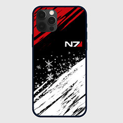 Чехол для iPhone 12 Pro Mass Effect - Merry Christmas, цвет: 3D-черный