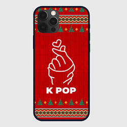 Чехол для iPhone 12 Pro K Pop new year, цвет: 3D-черный