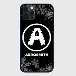 Чехол для iPhone 12 Pro Снежный Aerosmith, цвет: 3D-черный