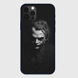 Чехол для iPhone 12 Pro Хит Леджер - Джокер, цвет: 3D-черный