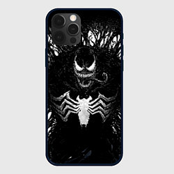 Чехол для iPhone 12 Pro Venom in dark web, цвет: 3D-черный