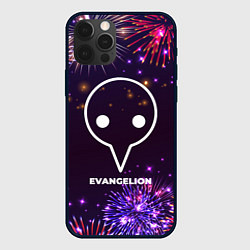 Чехол для iPhone 12 Pro Праздничный Evangelion, цвет: 3D-черный