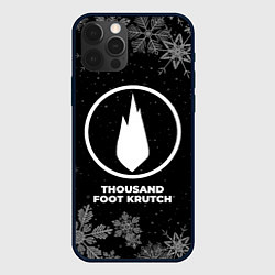 Чехол для iPhone 12 Pro Снежный Thousand Foot Krutch, цвет: 3D-черный