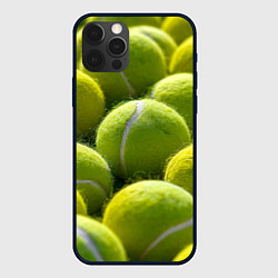 Чехол для iPhone 12 Pro Теннисные мячи, цвет: 3D-черный