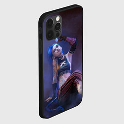 Чехол для iPhone 12 Pro Джинкс эффект дыма, цвет: 3D-черный — фото 2