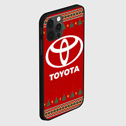 Чехол для iPhone 12 Pro Toyota new year, цвет: 3D-черный — фото 2