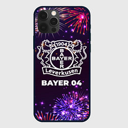 Чехол для iPhone 12 Pro Праздничный Bayer 04, цвет: 3D-черный