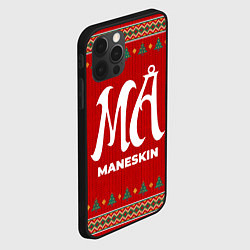 Чехол для iPhone 12 Pro Maneskin new year, цвет: 3D-черный — фото 2