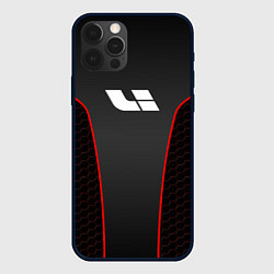 Чехол для iPhone 12 Pro Lixiang - красная спортивная униформа, цвет: 3D-черный