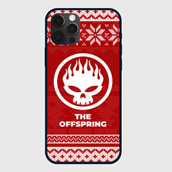 Чехол для iPhone 12 Pro Новогодний The Offspring, цвет: 3D-черный