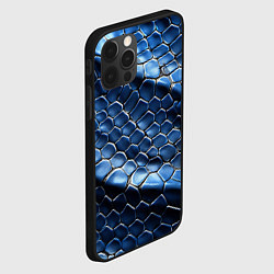 Чехол для iPhone 12 Pro В коже змеи, цвет: 3D-черный — фото 2