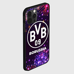 Чехол для iPhone 12 Pro Праздничный Borussia, цвет: 3D-черный — фото 2