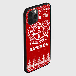 Чехол для iPhone 12 Pro Новогодний Bayer 04 с оленями, цвет: 3D-черный — фото 2