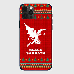 Чехол для iPhone 12 Pro Black Sabbath new year, цвет: 3D-черный