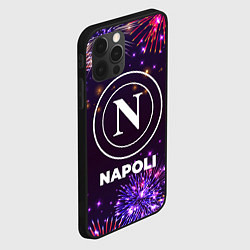 Чехол для iPhone 12 Pro Праздничный Napoli, цвет: 3D-черный — фото 2