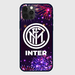 Чехол для iPhone 12 Pro Праздничный Inter, цвет: 3D-черный