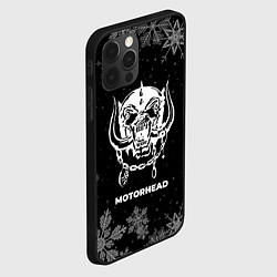 Чехол для iPhone 12 Pro Снежный Motorhead, цвет: 3D-черный — фото 2