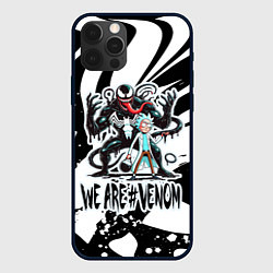 Чехол для iPhone 12 Pro Rick Sanchez - we are Venom meme, цвет: 3D-черный