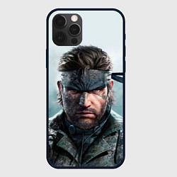 Чехол для iPhone 12 Pro Snake Solid - metal gear, цвет: 3D-черный