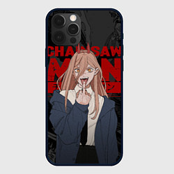 Чехол для iPhone 12 Pro Chainsaw man - Power fuck, цвет: 3D-черный