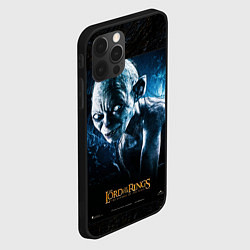 Чехол для iPhone 12 Pro Lord of the rings - gollum, цвет: 3D-черный — фото 2