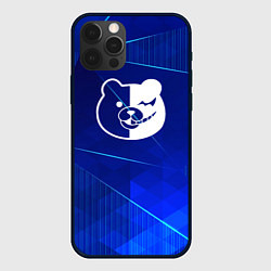 Чехол для iPhone 12 Pro Danganronpa blue poly, цвет: 3D-черный