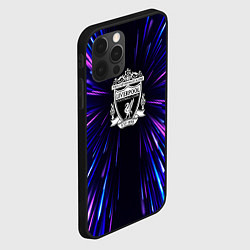 Чехол для iPhone 12 Pro Liverpool neon energy, цвет: 3D-черный — фото 2