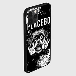 Чехол для iPhone 12 Pro Placebo рок пес, цвет: 3D-черный — фото 2