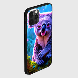 Чехол для iPhone 12 Pro Коала на дереве, цвет: 3D-черный — фото 2