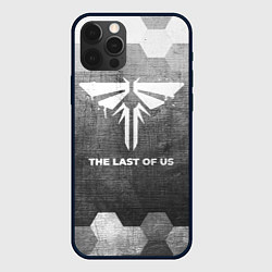 Чехол для iPhone 12 Pro The Last Of Us - grey gradient, цвет: 3D-черный