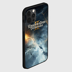 Чехол для iPhone 12 Pro Kingdom Come Deliverance 2 молнии, цвет: 3D-черный — фото 2
