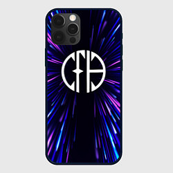 Чехол для iPhone 12 Pro Pantera neon energy, цвет: 3D-черный