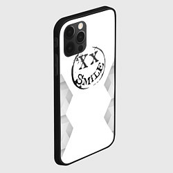 Чехол для iPhone 12 Pro Avril Lavigne white poly, цвет: 3D-черный — фото 2