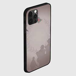 Чехол для iPhone 12 Pro Лавры, цвет: 3D-черный — фото 2