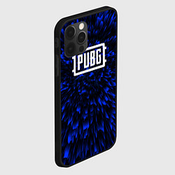 Чехол для iPhone 12 Pro PUBG blue energy, цвет: 3D-черный — фото 2