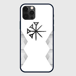 Чехол для iPhone 12 Pro Nightwish white poly, цвет: 3D-черный
