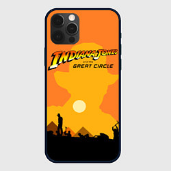 Чехол для iPhone 12 Pro Indiana Jones and the Great Circle, цвет: 3D-черный