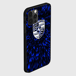 Чехол для iPhone 12 Pro Porsche blue energy, цвет: 3D-черный — фото 2