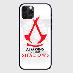 Чехол iPhone 12 Pro Assassins Creed Shadows - samurai