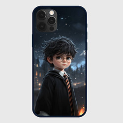 Чехол для iPhone 12 Pro Серьезный Гарри Поттер, цвет: 3D-черный